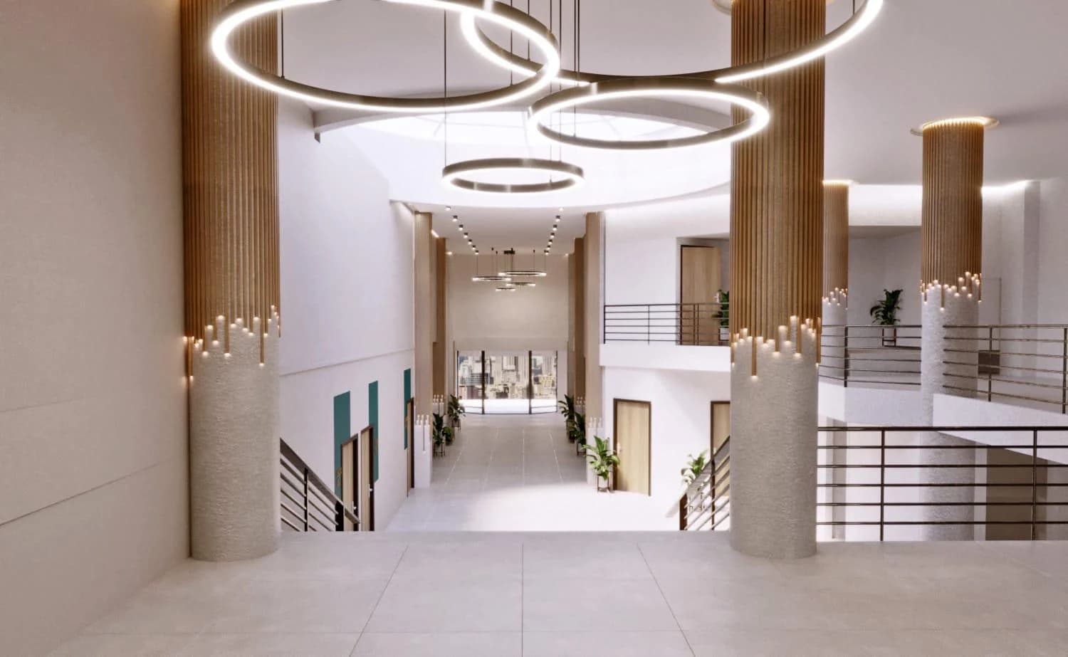 Le hall et sa mezzanine — Épinal
